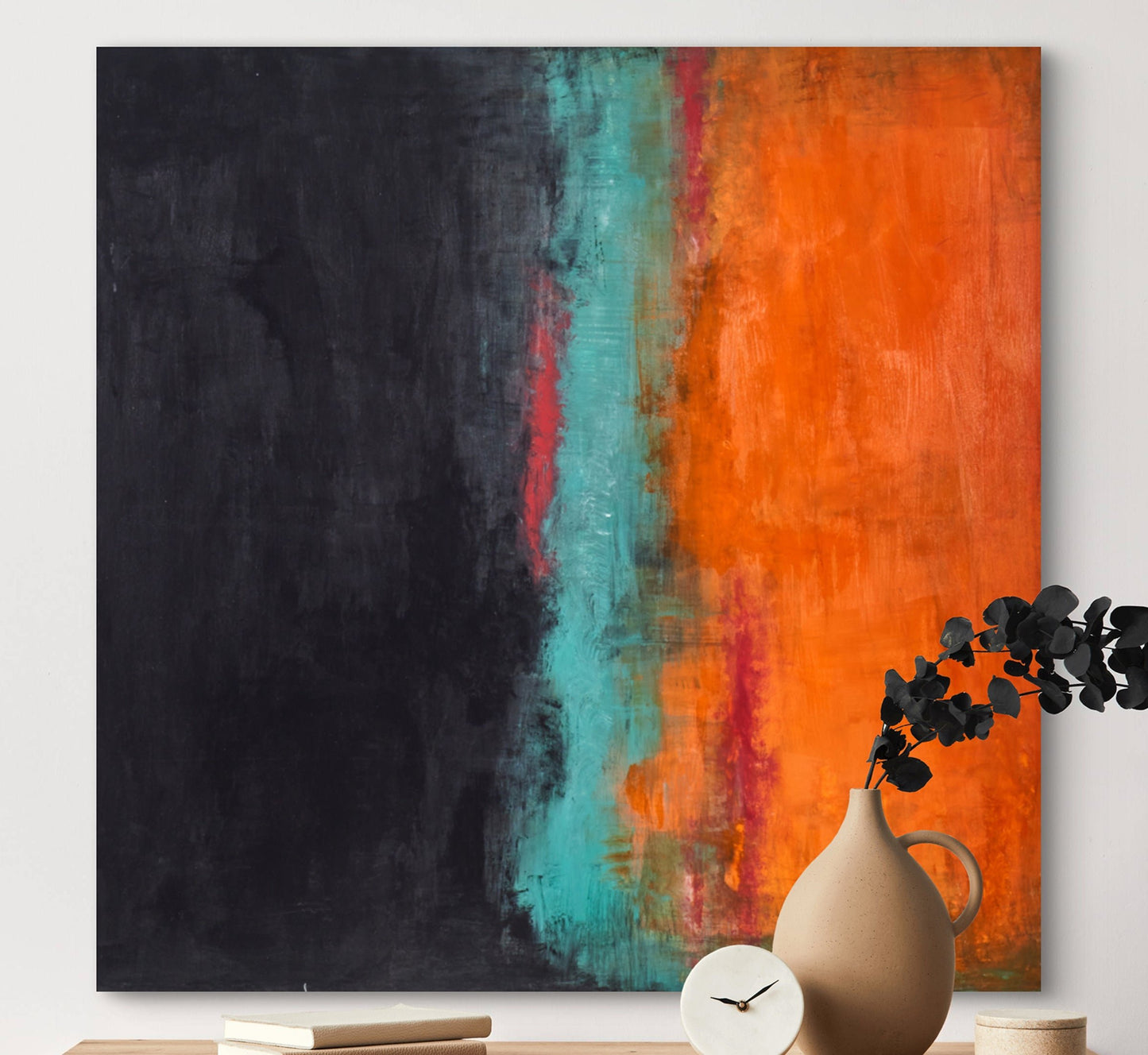 Orange Dunes Wall Art