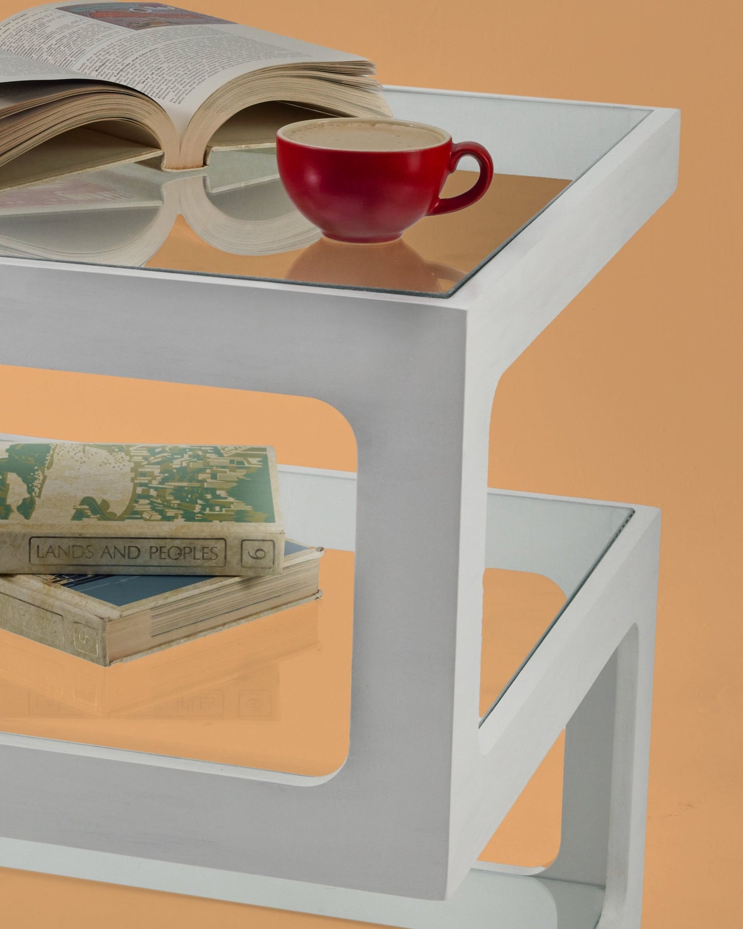 Minimal Cube Side Table