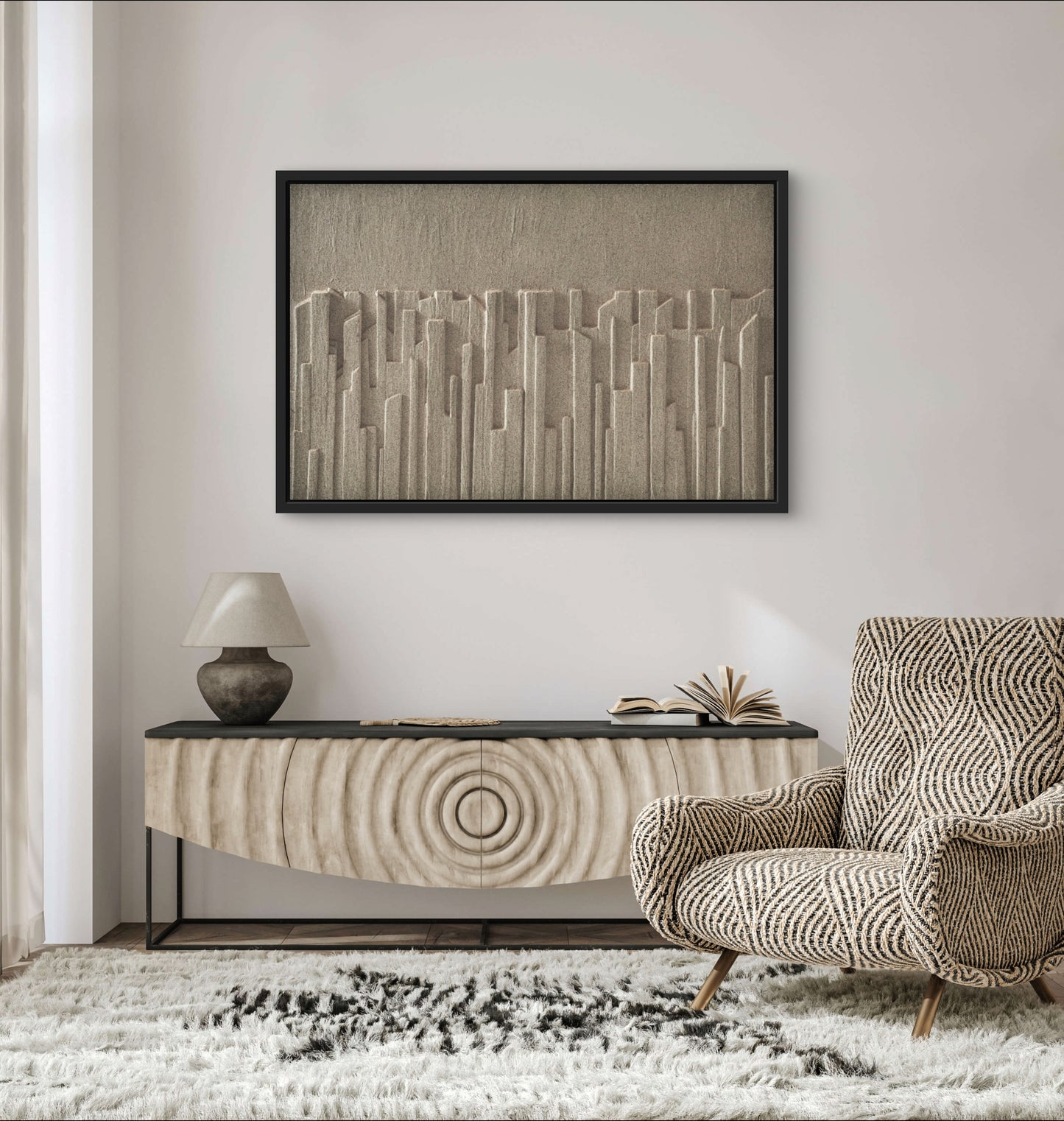 Skyline Stone Wall Art