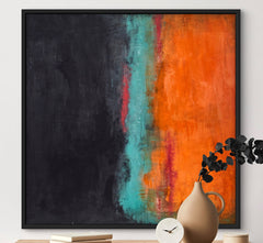Orange Dunes Wall Art